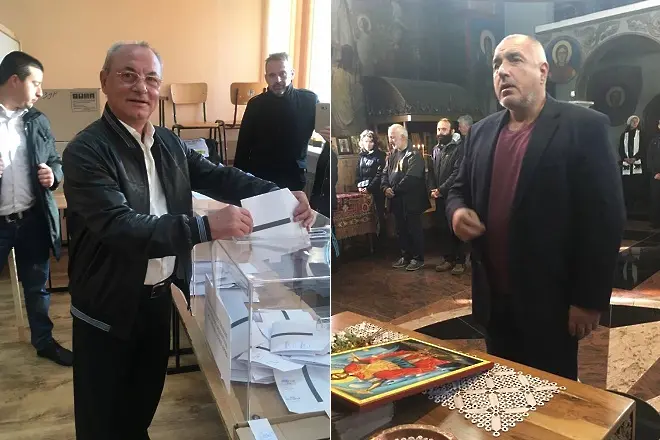 Бойко Борисов гласува на референдума, Ахмед Доган - не