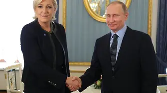 Как Льо Пен се опитва да замаже връзките си с Путин