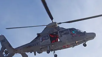 Наш военен хеликоптер падна в Черно море, 3-ма ранени
