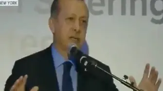 Защо се стига до бой в Ню Йорк по време на реч на Ердоган (ВИДЕО)