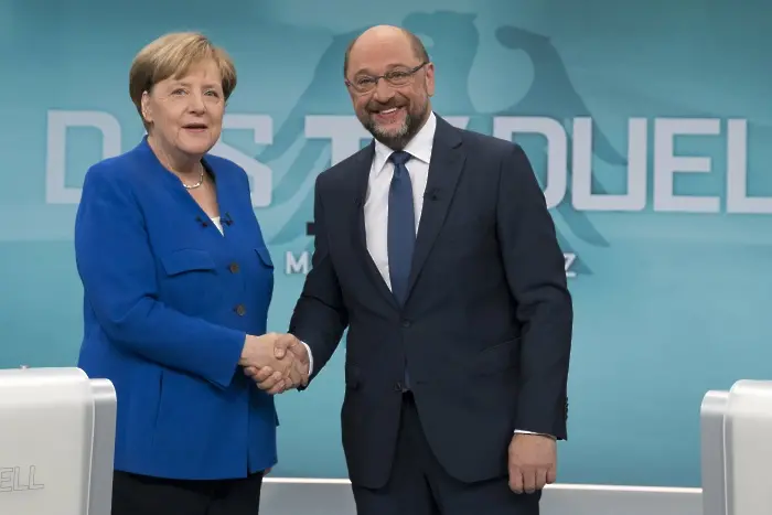 Меркел vs. Шулц в телевизионен дуел: Какво си казаха опонентите