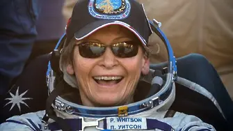 Астронавтка се върна от космоса с редица рекорди