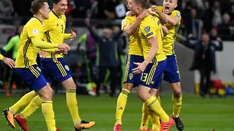 Швеция опря Италия до стената за Мондиал 2018