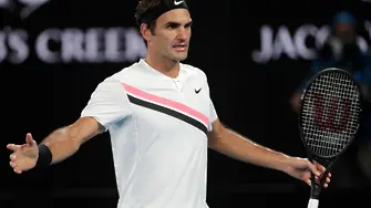 Маестро Федерер изнесе поредна лекция и е на полуфинал