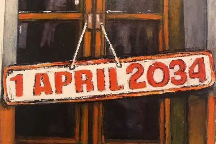 “1 APRIL 2034” - криминален роман за близкото бъдеще. От Радан Кънев