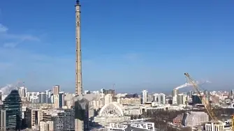 Как рухна втората по височина тв кула в Русия (ВИДЕО)