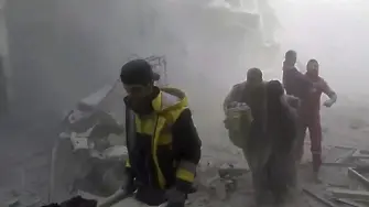 Десетки загинали при предполагаема химическа атака в Сирия