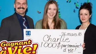 Момиче спечели от лотария по $1000 на седмица до живот
