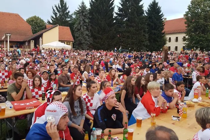 Ас на хърватите осигури безплатна бира в родния си град