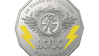 Австралийското правителство пусна серия монети с AC/DC