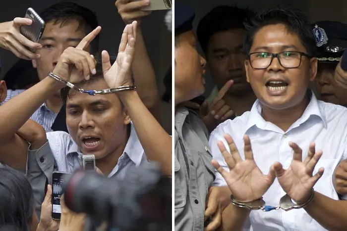 По 7 г. затвор за двама журналисти от Ройтерс в Мианмар