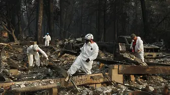 Жертвите на пожара в Северна Калифорния вече са 84 