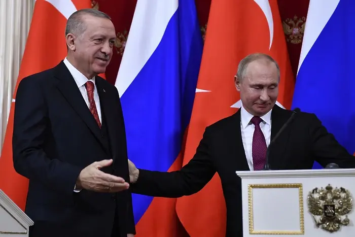 Путин и Ердоган заедно в 