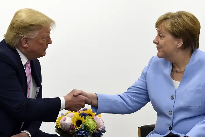 Тръмп: Меркел е голяма моя приятелка