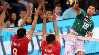 Волейболистите с тежка загуба от Иран