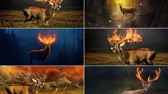 Снимката с горящия елен е фалшива, но Сибир наистина гори