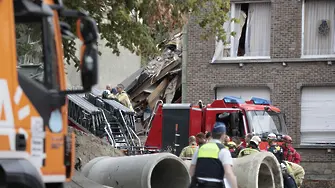 Взрив срина три къщи в Антверпен (СНИМКИ)