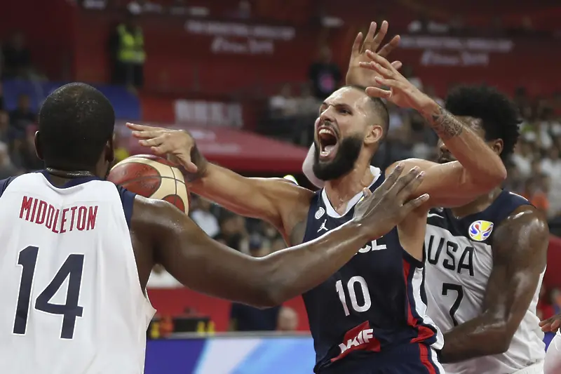 Франция детронира САЩ на Световното по баскетбол
