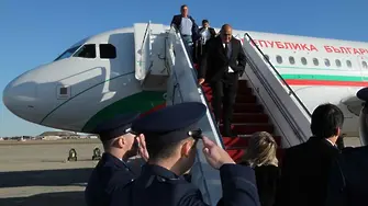 Борисов пристигна във Вашингтон за среща с Тръмп (ВИДЕО)