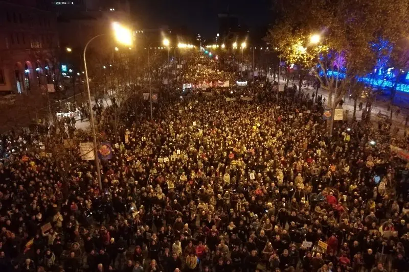 Грета поведе протест от половин милион души в Мадрид