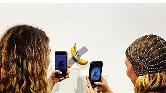 Бананът с тиксо влиза в колекцията на музея „Гугенхайм”