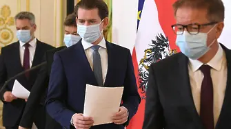 Австрийският канцлер Курц умишлено всявал паника от коронавируса