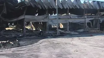 Пожар изпепели зеленчукова борса край Петрич
