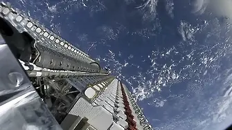 SpaceX изстреля 60 сателита Starlink (ВИДЕО)