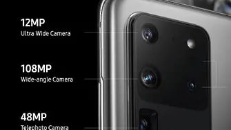 Разработва ли Samsung смартфон камера с 600MP?