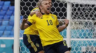 Швеция се справи със Словакия и поведе в група Е
