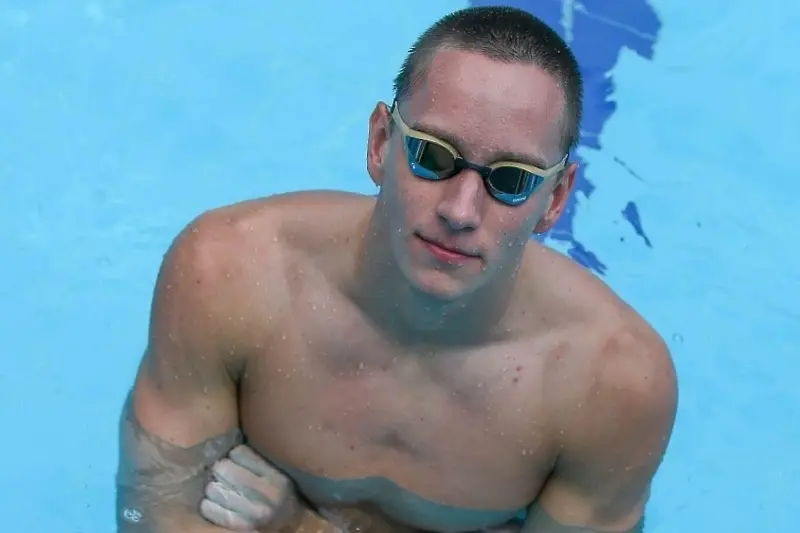 Любомир Епитропов е на полуфинал в плуването с национален рекорд