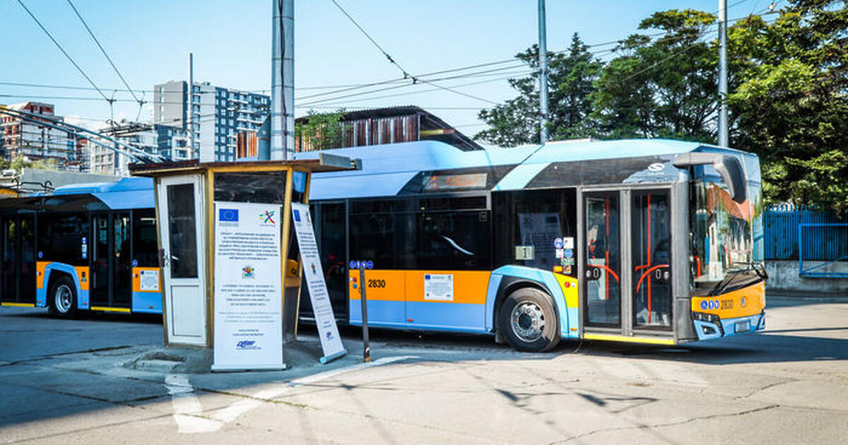 И последният от 30-те нови тролейбуса в София е пуснат