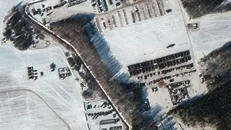 Сателитни снимки показват войските на беларуската граница с Украйна