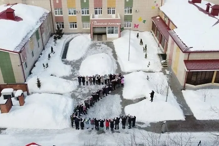 Строиха деца от хоспис в Казан под формата на 