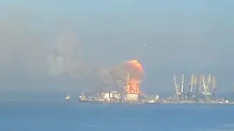Украйна: Унищожихме голям руски кораб край Бердянск (ВИДЕО)