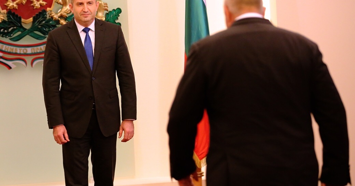 Напоследък президентът Радев и лидерът на ГЕРБ Борисов станаха партньори.