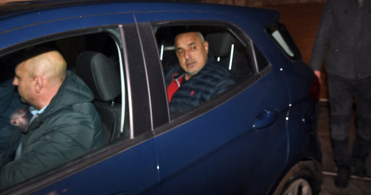 Задържането на Бойко Борисов на 17 март с полицейска заповед