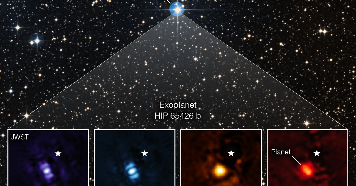 Червен газов гигант  - това е първата планета извън Слънчевата