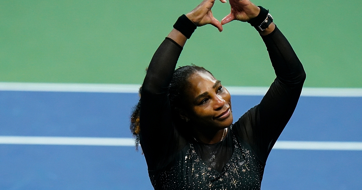 Голямата шампионка на женския тенис Серина Уилямс изглежда каза сбогом