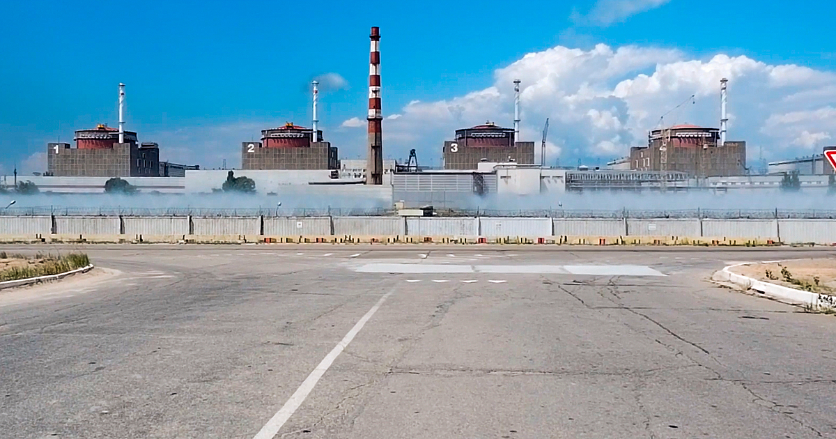 Електропровод от атомната електроцентрала в Запорожие е прекъснат в резултат