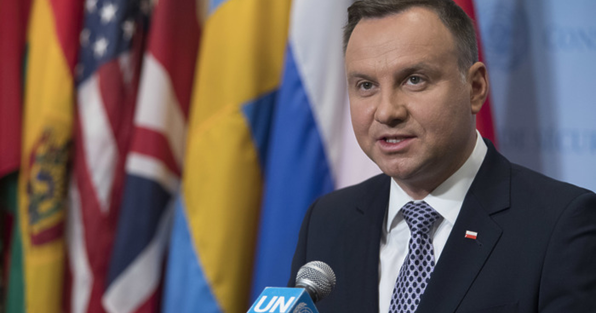 Полският президент Анджей Дуда заяви, че не само Германия, но