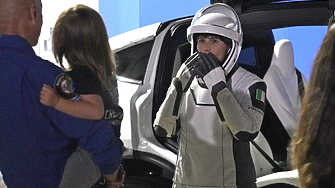 Астронавтката на Европейската космическа агенция Саманта Кристофорети от Италия става