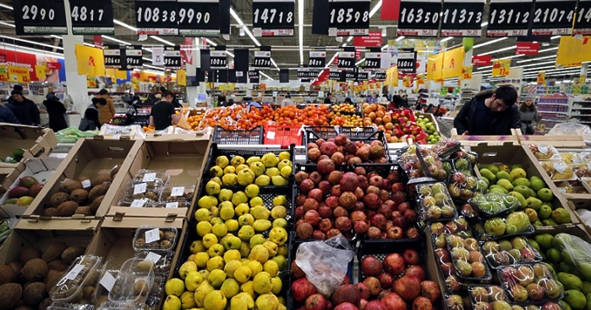 Индексът на тържищните цени (ИТЦ), който отразява цените на хранителните