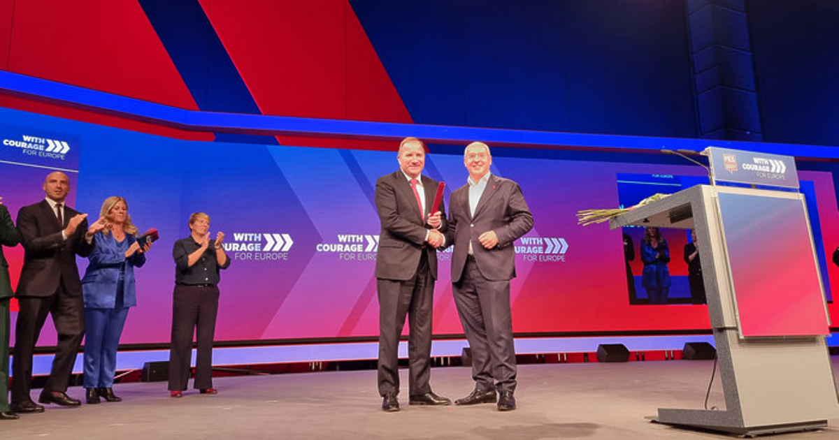 Бившият шведски премиер Стефан Льовен е новият президент на Партията