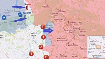 Украинските сили са пробили отбранителните линии на самообявилата се сепаратистка Луганска народна