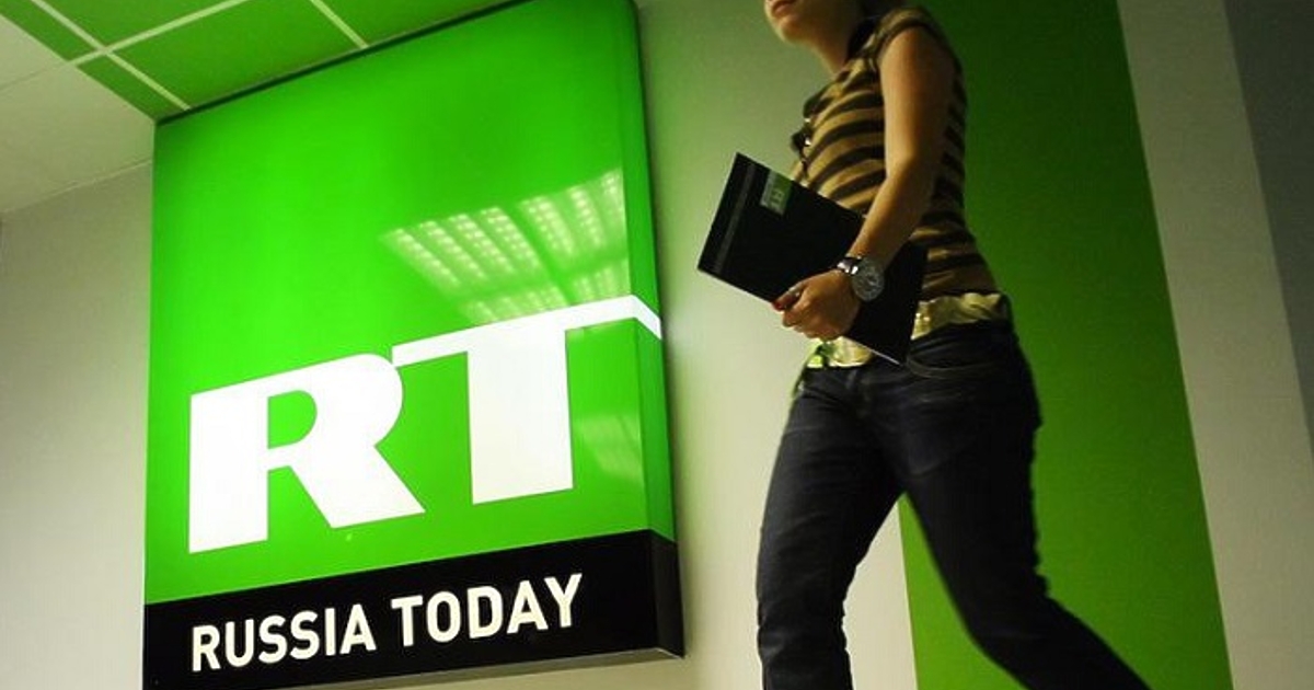 Украйна обвини в неделя руската телевизия Ар Ти (RT), която