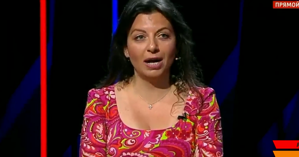 Маргарита Симонян, главната редакторка RT, се оплака в Телеграм, че