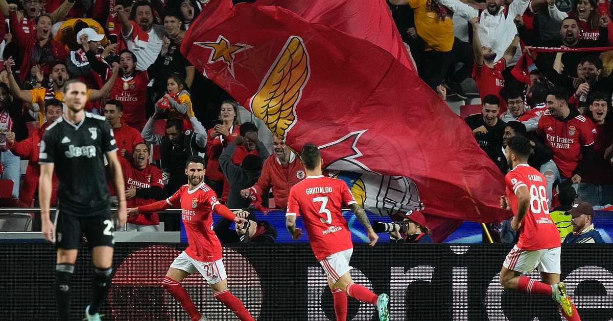 “Бенфика победи с 4:3 в спектакъл в Лисабон “Ювентус в