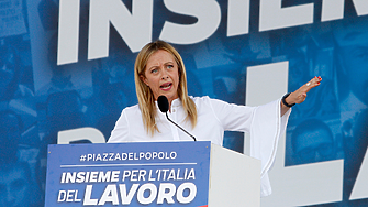 Новото италианско правителство ще бъде пронатовско и проевропейско, заяви Мелони