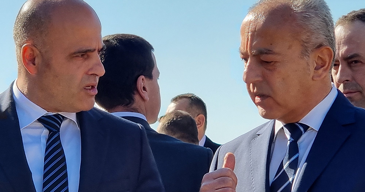 Премиерите на България и Република Северна Македония Гълъб Донев и